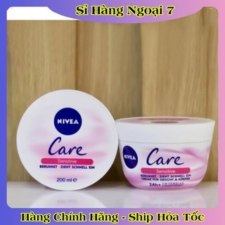 [auth] Kem dưỡng ẩm NIVEA CARE Đức - Siêu dưỡng ẩm chống khô da, chống nứt nẻ  🎀 [Hot] .
