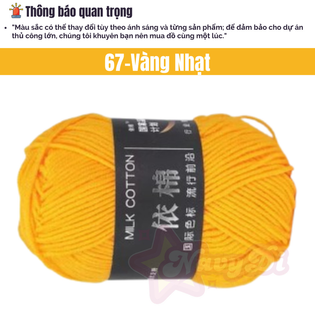 67-Vàng cam Nhạt