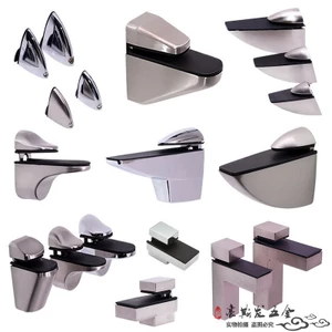 ☀Kẹp kính, kẹp miệng cá, kẹp kính có thể điều chỉnh, tấm ngăn, giá đỡ, kính cường lực, kẹp