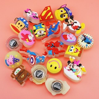Jibbitz sticker đèn nháy gắn dép sục, charm gắn dép sục đèn nháy, sticker gắn dép đèn xịn -Nhà Sấu