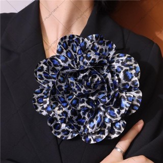 ĐẶC BIỆT Chân Hoa Lớn, Vải 19cm Vải Handmade Hoa, Thời Trang Pháp Satin Phóng Đại DIY Hoa Trâm Cài Chân Tiệc Cưới