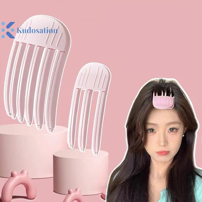 Kudosation Nổ Tóc Lông Tơ Hiện Vật Kẹp Tóc Dành Cho Nữ Đầu Trước Tăng Top Bangs Định Hình Lược