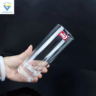 Bộ 6 ly thủy tinh ống trơn loại dày cao cấp 60164