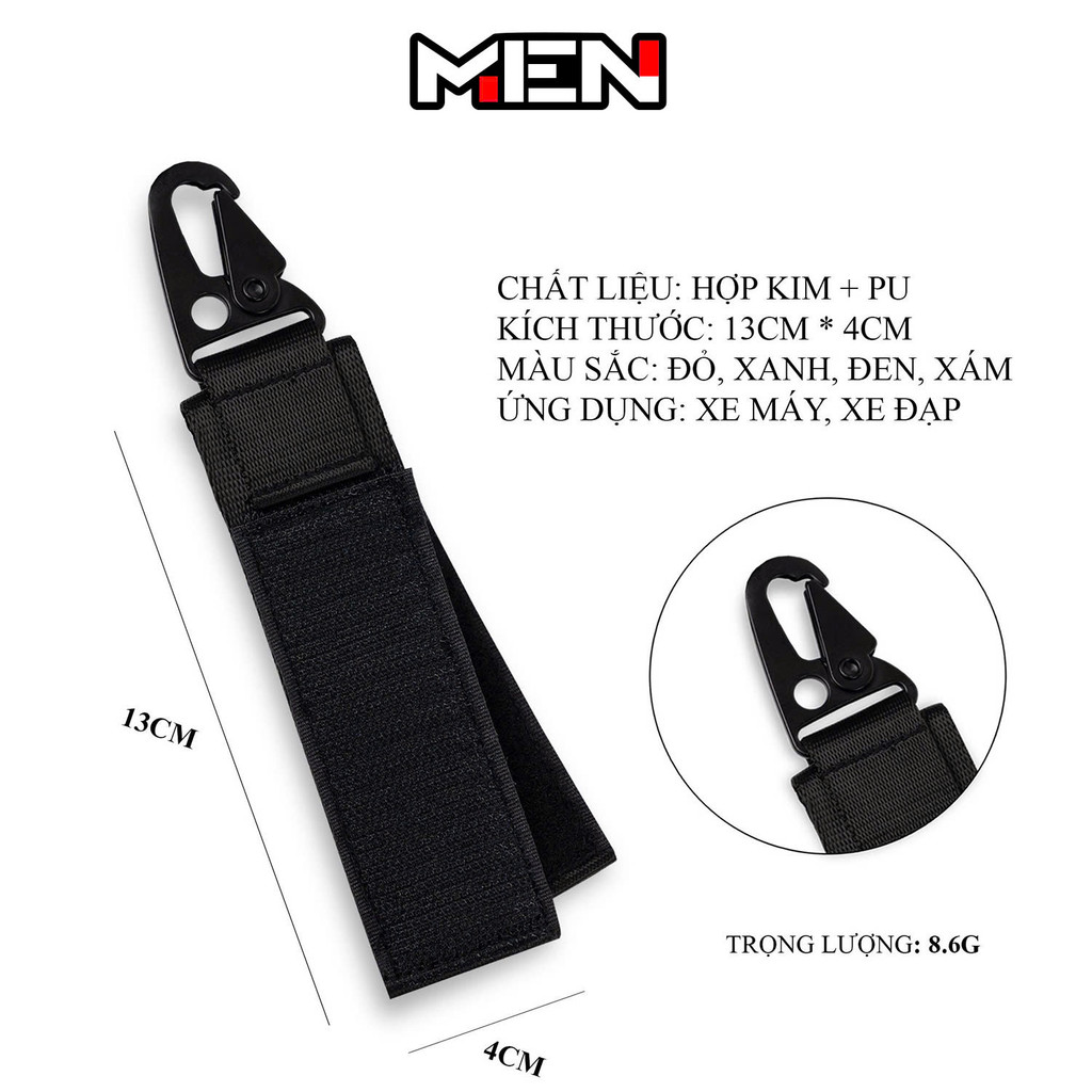 Dây 4 màu sắc  móc treo đa chức năng treo xe chịu nhiệt tốt Men=MMK01 [SIÊU SALE TO]