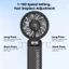 Quạt gấp 3 trong 1 GOOJODOQ 180° 100 cấp độ gió siêu mạnh di động