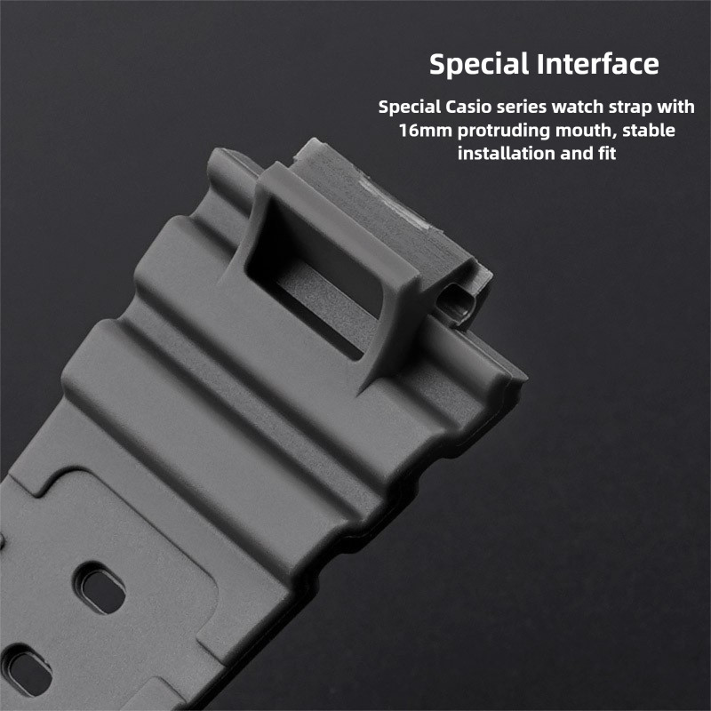 Dây đeo đồng hồ thay thế cho Casio G-Shock DW-5600 DW-6900 GW-M5610 GA-2100 Dây đeo đồng hồ thể thao TPU mềm