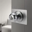 Kool Khóa Cửa Lỗ Lưng Tăng Cường Chốt Cửa Thép Bảo Vệ Nâng Cấp Để Lắp Đặt Tăng Saf