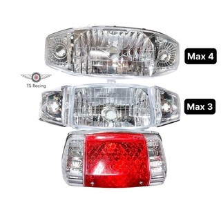Combo chóa đèn đuôi đèn xi nhan max 3 - max 4