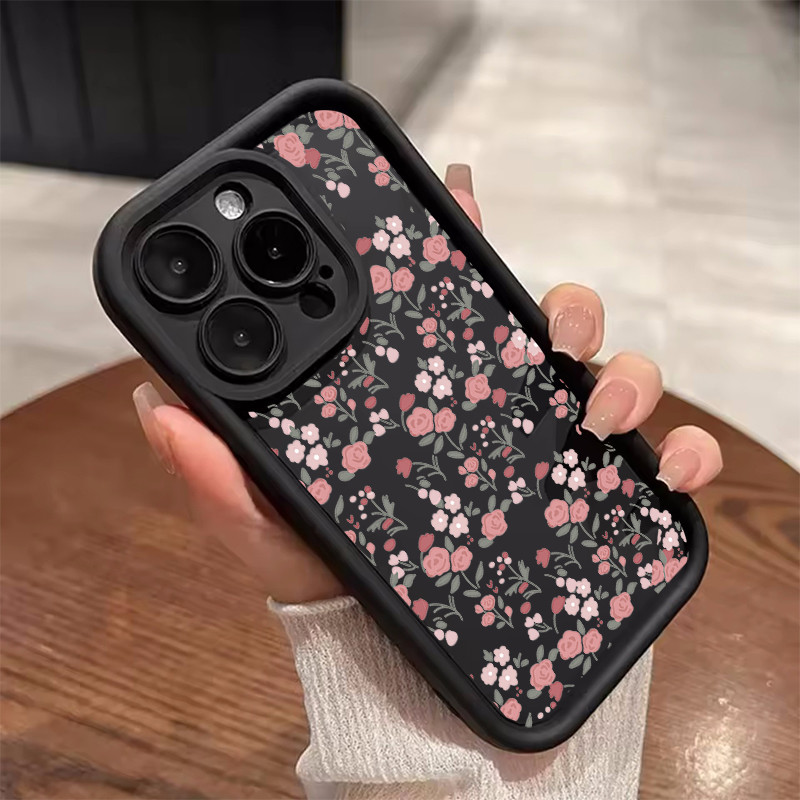 Ốp điện thoại hình hoa hồng thời trang mới cho Google Pixel 9 8 7 Pro 5G Pixel 7A 8A 9 Pro XL Vỏ điện thoại TPU silicon mềm chống sốc mờ