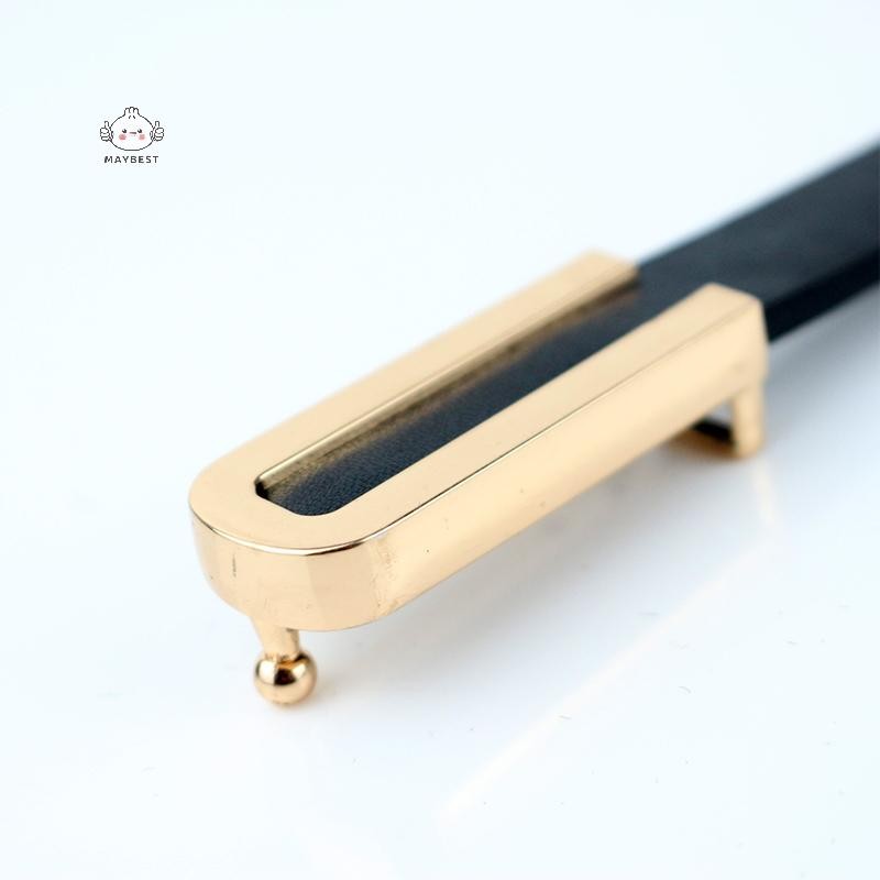 Maybest Nữ Thắt Lưng Tối Giản Khóa Pin Da Mỏng Thắt Lưng Nữ Cho Quần Jean Quần {VN}