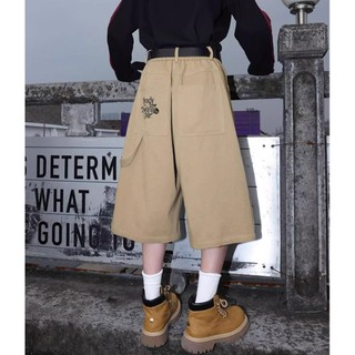 Quần short nam GKSSS Thời trang Mỹ retro hip-hop hợp thời trang thương hiệu quần short phong cách trung tính