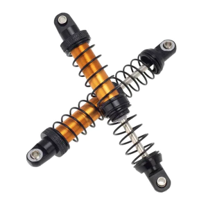 2 Chiếc Kim Loại Giảm Chấn Dầu Thích Hợp Cho 1 / 10 Xe Bánh Xích Điều Khiển Từ Xa Trục SCX10 90046 AXI03007 TRX4 TRX6 Nâng Cấp Phần