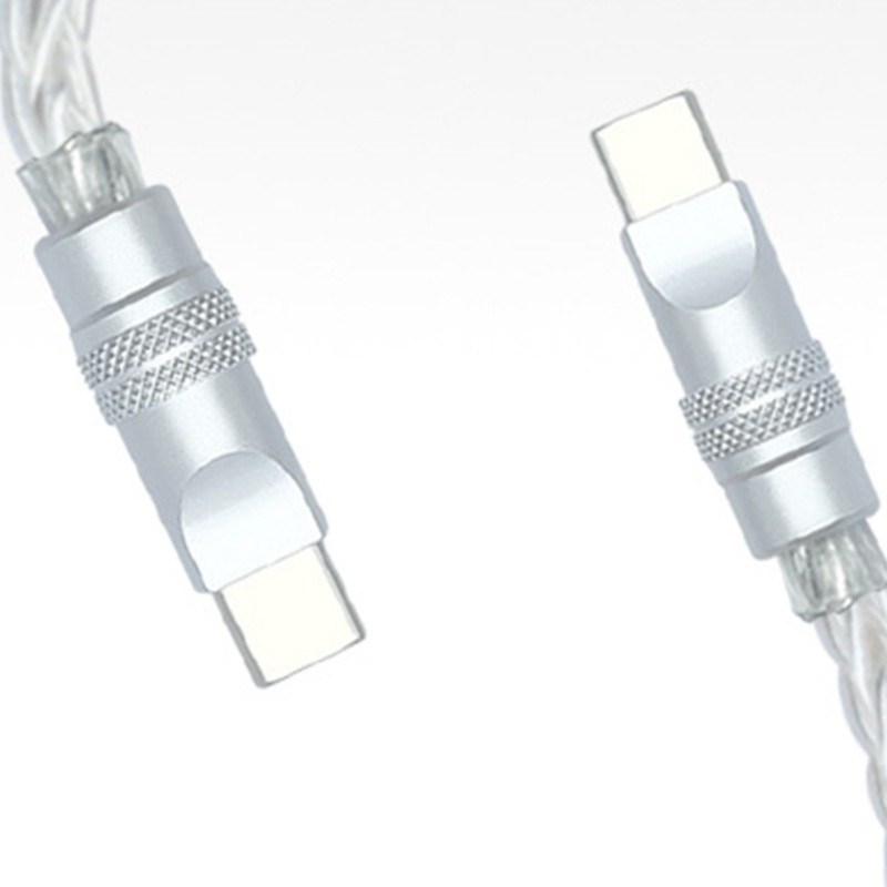 Độ bền cáp bện KIKIN Type C sang Type C để sạc nhanh và truyền dữ liệu