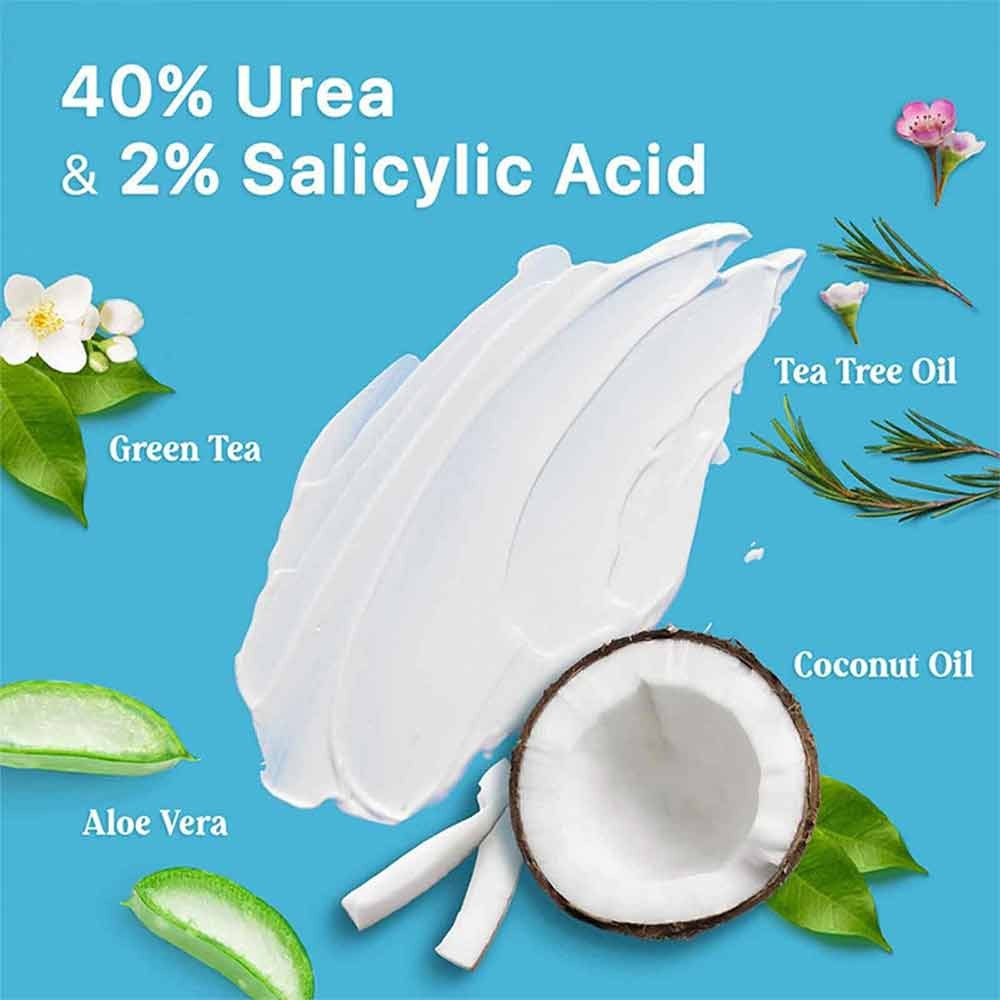 Urea Cream 40% Plus Salicylic Acid 50ml, Callus Remover Hand Cream Foot Cream Body Skin Care Tools