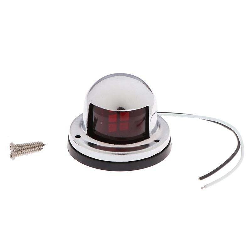 Tmoy 2x Thuyền Hàng Hải Thép Không Gỉ Đèn LED Điều Hướng Đỏ & Xanh Đèn Du Thuyền TCVN