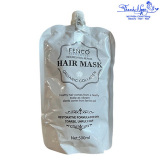 Kem hấp xả phục hồi nuỗi dưỡng, chống lão hoá tóc Fenco Nourishing Hair Mask 500ml [ TN ]