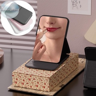Chenlongshang Cầm Tay Để Bàn Đứng Gương Độ Nét Cao Gấp Gương Trang Điểm Trọng Lượng Nhẹ Dễ Dàng Mang Theo Gương Vanity Dụng Cụ Mỹ Phẩm EN