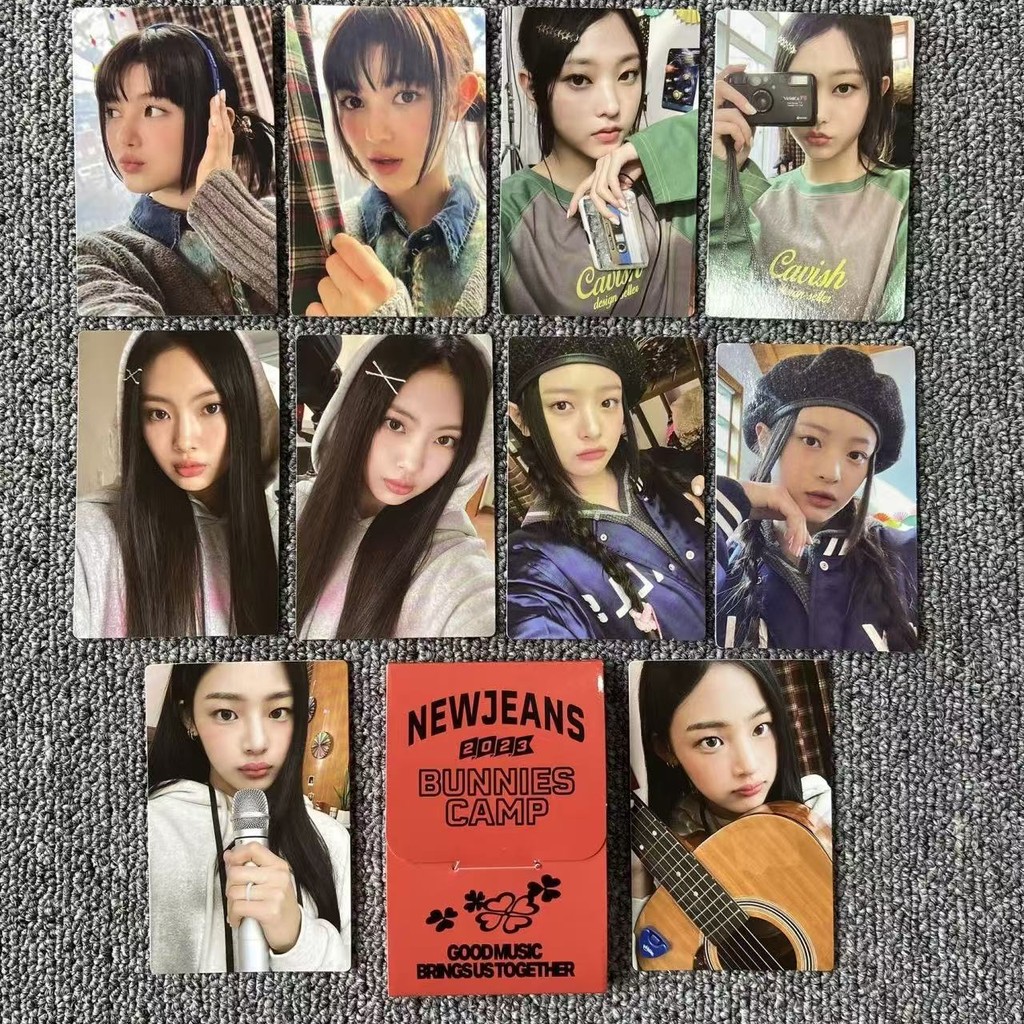 Bộ Photocard Trại NewJeans Bunnies (Thẻ 10 Miếng)