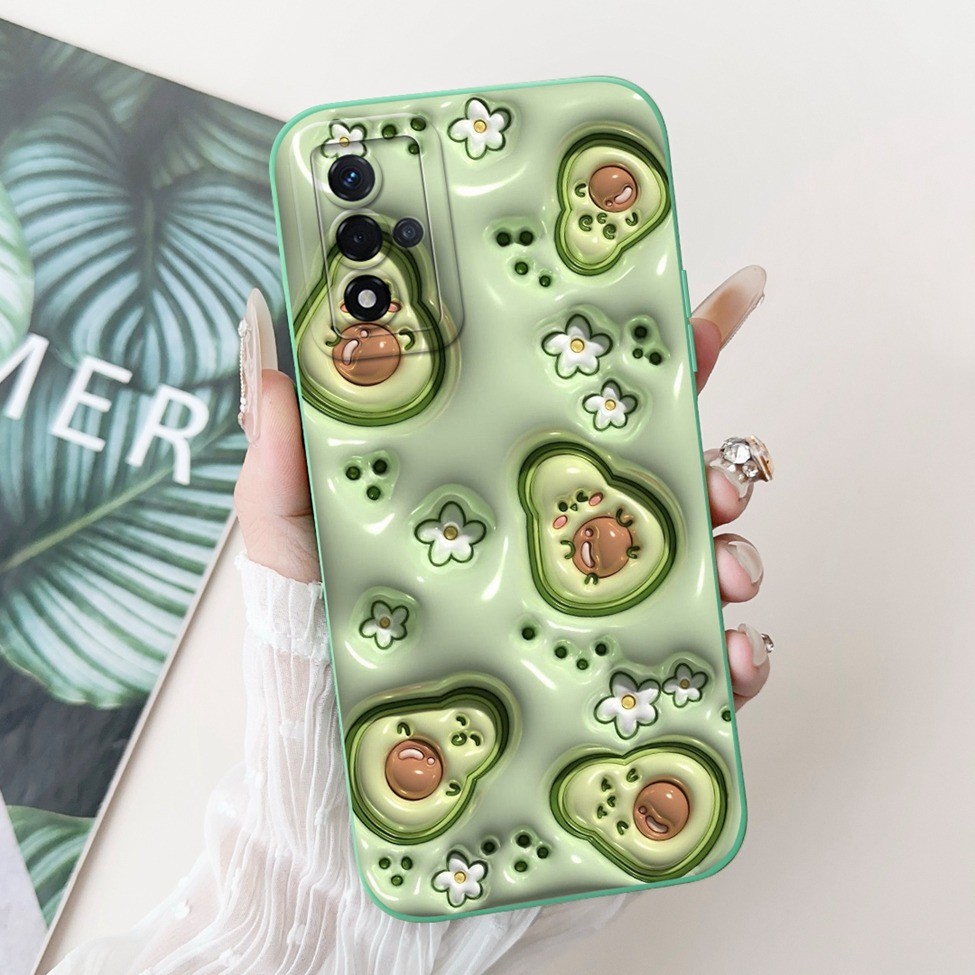 Ốp lưng Oppo A93s 5G PFGM00 Ốp lưng Oppo A93s 5G Thời trang mát mẻ Ngộ nghĩnh Phim hoạt hình dễ thương Vỏ điện thoại thẩm mỹ chống sốc
