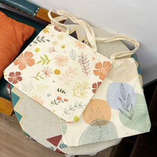 Túi Đi Học, Túi Đi Học Thêm, Túi Tote Vải Canvas, Túi Tote Hoạt Hình, Túi Hoa