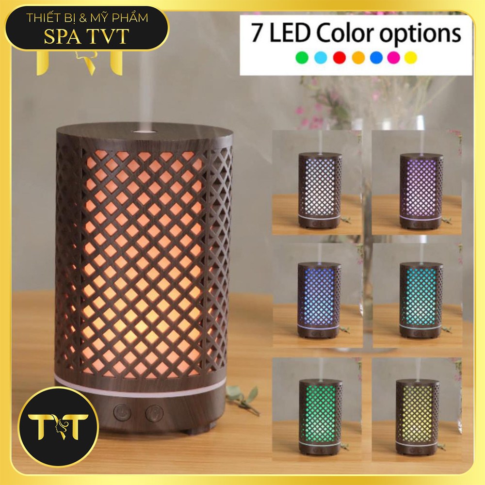 Máy Khuếch Tán Tinh Dầu 550ml & Tinh Dầu Xông 100ml, Máy Xông Thơm Phòng, Khử Mùi, Tạo Ẩm, Thư Giãn