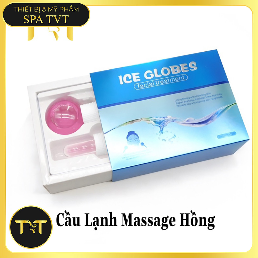 Quả Cầu Lạnh Cao Cấp Massage Mặt, Hỗ Trợ Săn Chắc Da, Làm Dịu Da, Thư Giãn Spa Tại Nhà