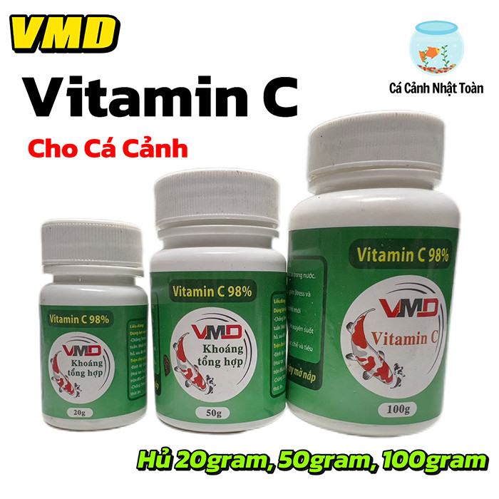 Hủ Dạng Bột - Vitamin C Bổ Sung Cho Cá Cảnh Tăng Đề Kháng VMD