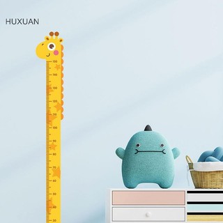 Huxuan 1 Hoạt Hình Động Vật Đo Chiều Cao Dán Tường Hươu Cao Cổ Dán Tường Trẻ Em Thước Tăng Trưởng Biểu Đồ Tăng Trưởng Cho Trẻ Em Phòng Ngủ Bé Mầm Non RFT