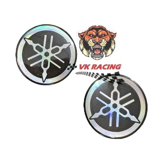Miếng dán logo 3d yamaha