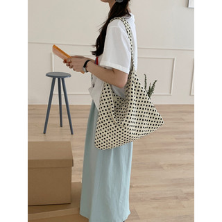 2026 Hàn Quốc Da Báo In Điểm Thời Trang Đơn Giản Túi Messenger Phù Hợp Với Nữ