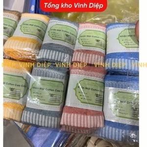KHĂN MẶT THỦ ĐÔ -KHĂN PHÚ ĐẠT HÀNG COTTON CAO CẤP KO XÙ KO PHAI MÀU 30x48