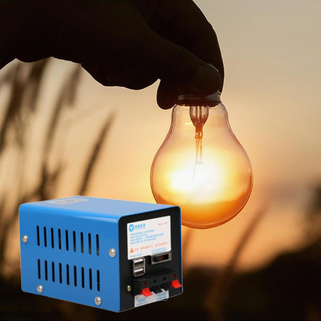Di Động Tay Quay Sạc USB Biến Tần Hướng Dẫn Sử Dụng Ngoài Trời Quay Cho Du Lịch Cắm Trại Đi Bộ Đường Dài