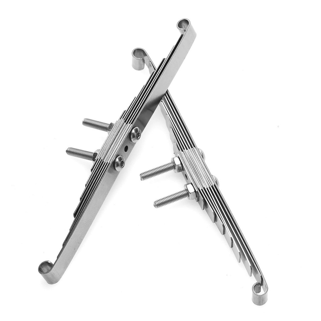 Bộ giảm xóc lá Đồ chơi trục không chạy bằng cho tấm thẳng cho xe sở thích RC 1 / 14 DIY Sửa đổi