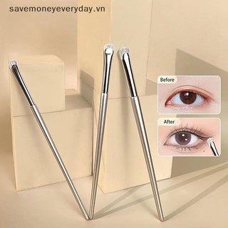 [savemoneyeveryday] Nâng cấp Bàn chải kẻ mắt lưỡi dao siêu mỏng Bàn chải lông mày phẳng góc mịn Lớp lót bàn chải trang điểm Brow Place Bàn chải chi tiết chính xác [vn]