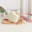 Túi đeo vai nhỏ ống hút FUZOU, Túi rơm đi biển hình hoa Kawaii, Kỳ nghỉ mát Bohemian Túi cói dệt thông thường mùa hè