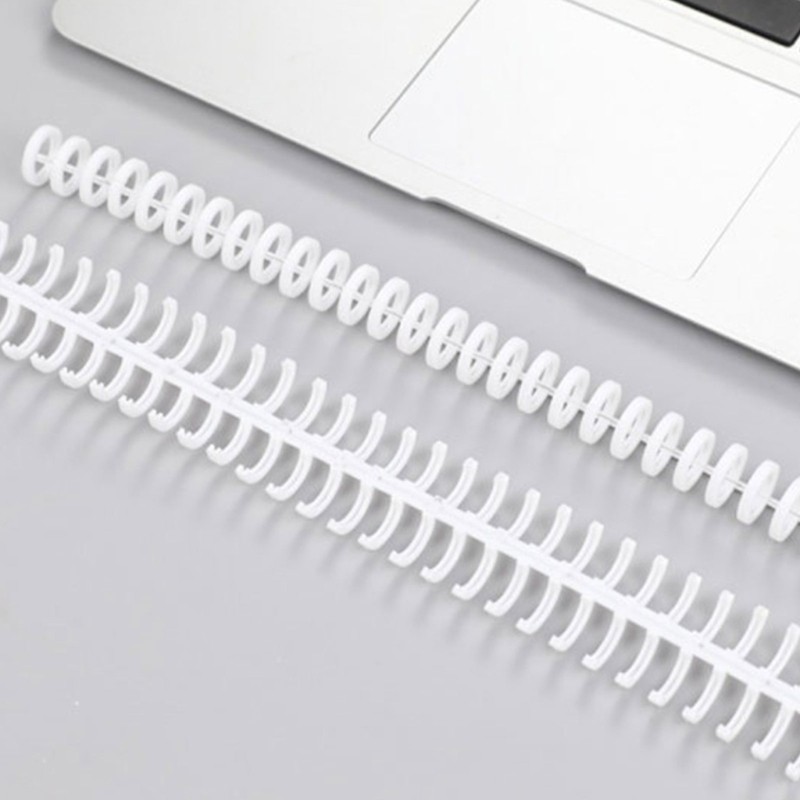 Boom 12mm Binding Lược 30 vòng Cuộn dây ràng buộc Công suất đóng sách lớn Cột sống