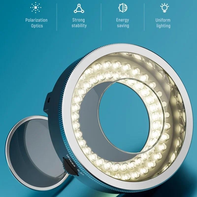 Kính hiển vi iFixes iL27 Phân cực 69-LED Đèn vòng Kính hiển vi chống chói để sửa chữa hàn điện thoại