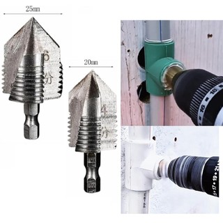 [Fuxin] Mũi khoan nâng PPR Mũi khoan hình lục giác Ống nước Mở rộng ren bên trong 20 / 25mm