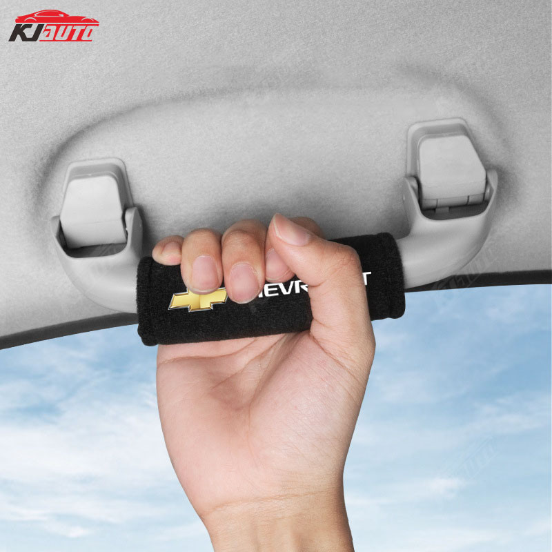Chevrolet Da Lộn Mái Xe Tay Cầm Vỏ Bảo Vệ Tay Nắm Cửa Da Phụ Kiện Trang Trí Cho Tracker Corsa Aveo Captiva Onix Captiva Cruze S10 Omega Prisma Celta Astra Sonic