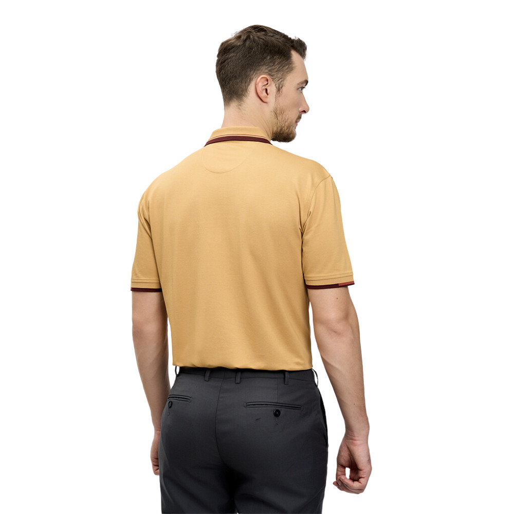 Áo thun Polo có túi SAN SCIARO vải cotton phom regular SS00000001