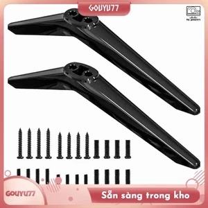 Gouyu77 Giá đỡ tivi TCL 28-65 inch cho Roku, thay thế bằng ốc vít