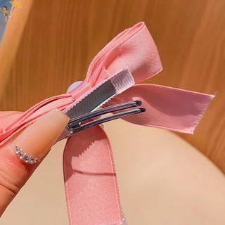 [Gou] Thanh Lịch Vintage Nơ Ngọc Trai sel Dây Xích Kẹp Tóc Ngọt Ngào Kẹp Tóc Thời Trang Phụ Kiện Tóc VN