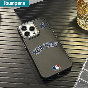 ibumpers Ốp Lưng IPhone MLB LOS ANGELES DODGERS Ốp Điện Thoại Silicon Mềm Sang Chảnh Chống Bẩn Chống Sốc Cho IPhone 16 15 14 12 13 11 Pro Max IP 7 8 Plus X XS XR