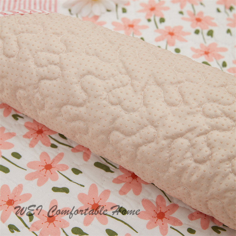 Bọc ghế sofa cotton phong cách đồng quê, hoa cúc tươi, thoáng khí, bọc ghế sofa cho mọi mùa, đệm sofa in hình