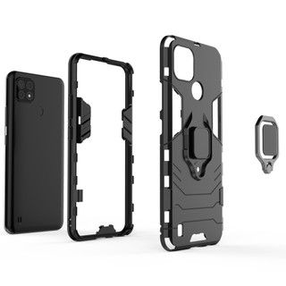Ốp lưng cứng silicon Realme c21y c25y c21 realmec21y realmec25y RMX3265 RMX3268 RMX3269, tích hợp nhẫn, vỏ điện thoại chống rơi và sốc