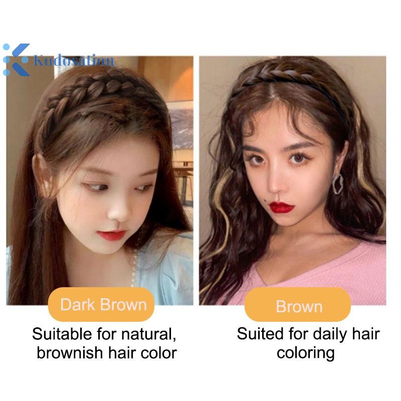 Kudosation Vòng Rộng Phụ Kiện Tóc Thời Trang Co Giãn Chống Trơn Trượt Dành Cho Nữ Và Bé Gái