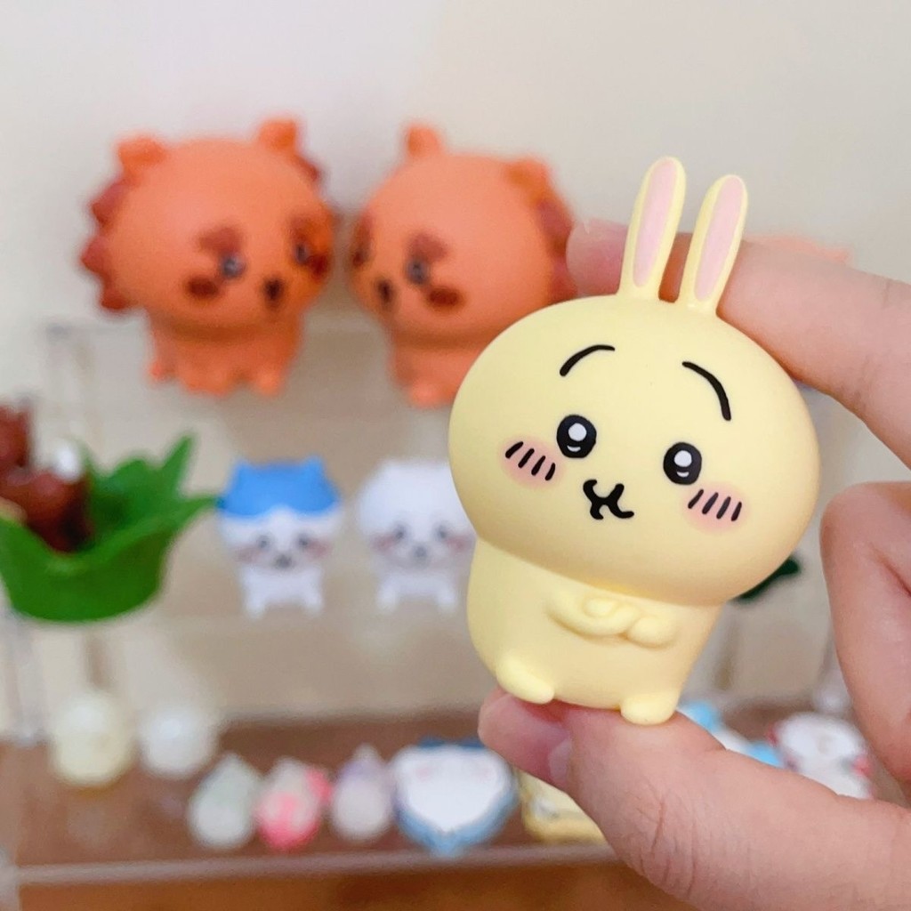 6 Cái / bộ 3cm Anime Dễ Thương Chiikawa Hình Hachiware Usagi Chiikawa Kawaii Q Phiên Bản PVC Nhân Vật Hành Động Mô Hình Bộ Sưu Tập Búp Bê Đồ Chơi