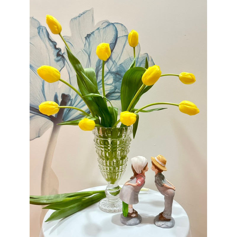 LỌ HOA DÁNG CÚP TRONG SUỐT 25CM,30CM SANG TRỌNG
