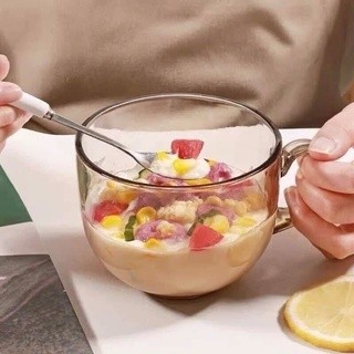 Cốc hổ phách thủy tinh 440ml to ( SỈ GIÁ ĐẸP ), Ly thủy tinh màu hổ phách 440ml to chịu nhiết rất tốt