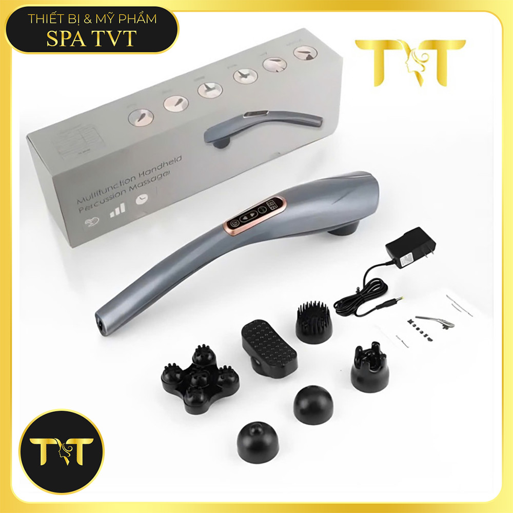 Máy Massage Cầm Tay Đa Năng YT -176AL Cao Cấp ( Cắm Điện Và Pin Tích Điện )